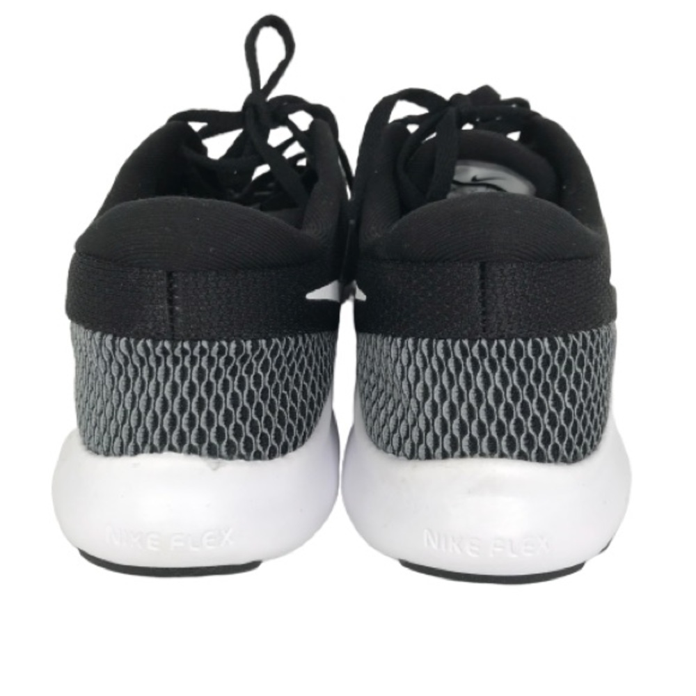 NIKE FLEX EXPERIENCE SZ 9.5 Black Running Trainers - Picture 2 of 8